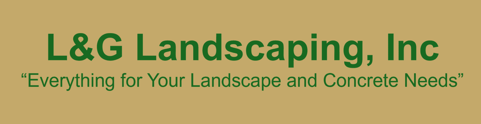 L & G Landscaping, Inc